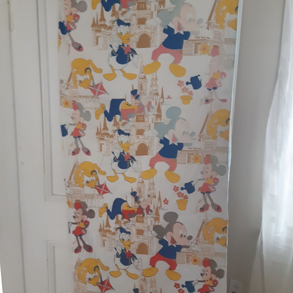 Vintage 1980 Dysney Production for single bed, duvet cover.